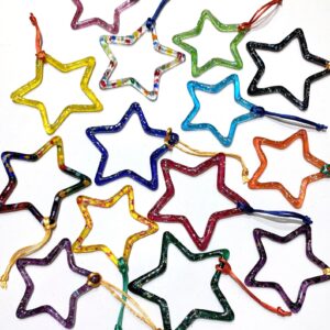 Rainbow Stars - various colours and sizes