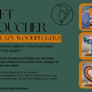 Glass class - 4 people gift voucher